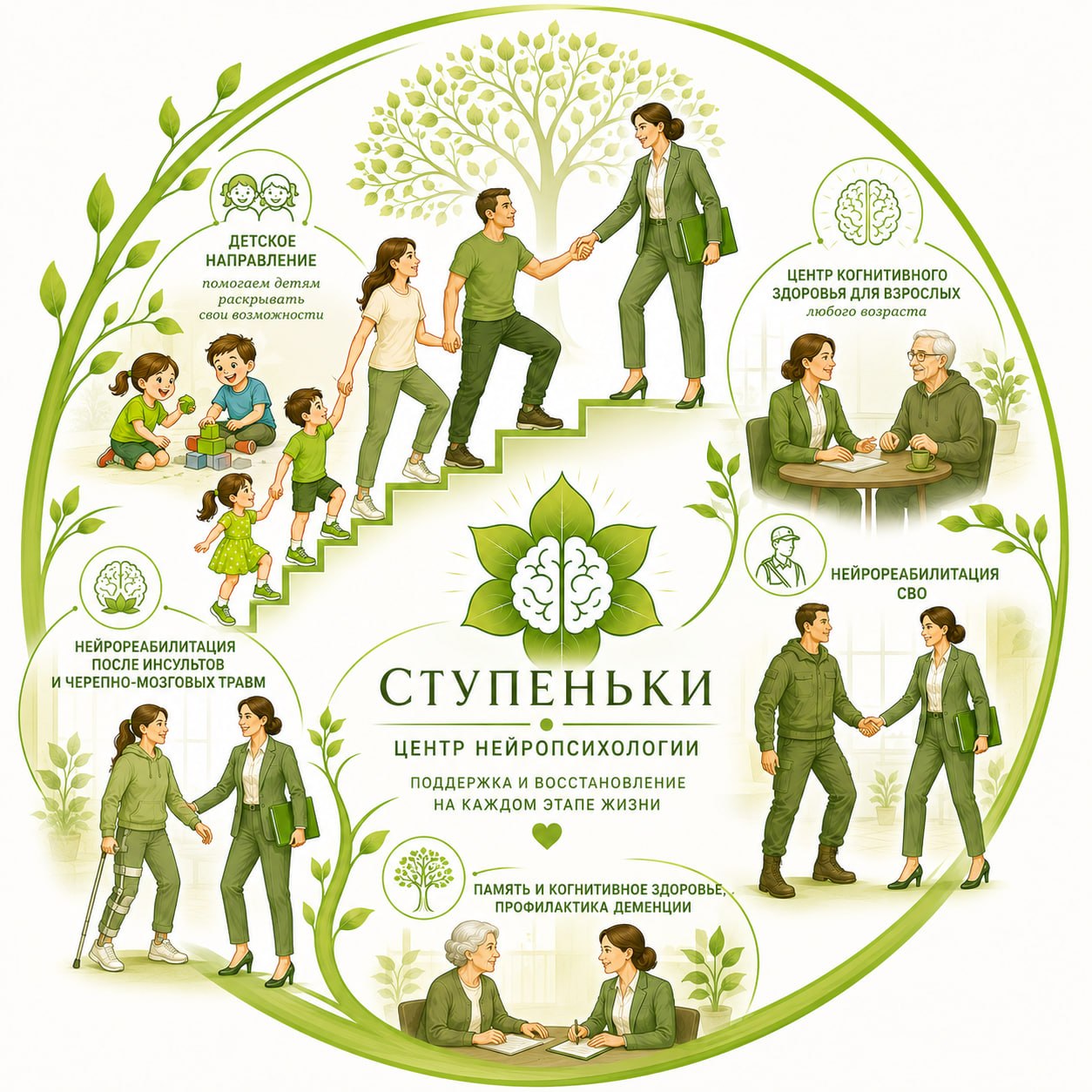 Центр нейропсихологии «Ступеньки»